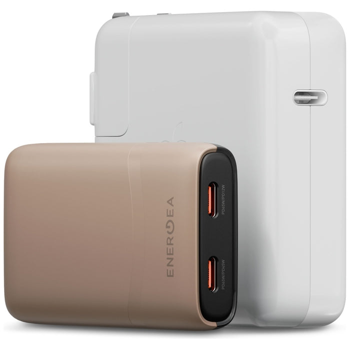 Зарядно Energea TravelWorld Edge 65W PD/PPS/QC3.0 (US/UK/EU), златно