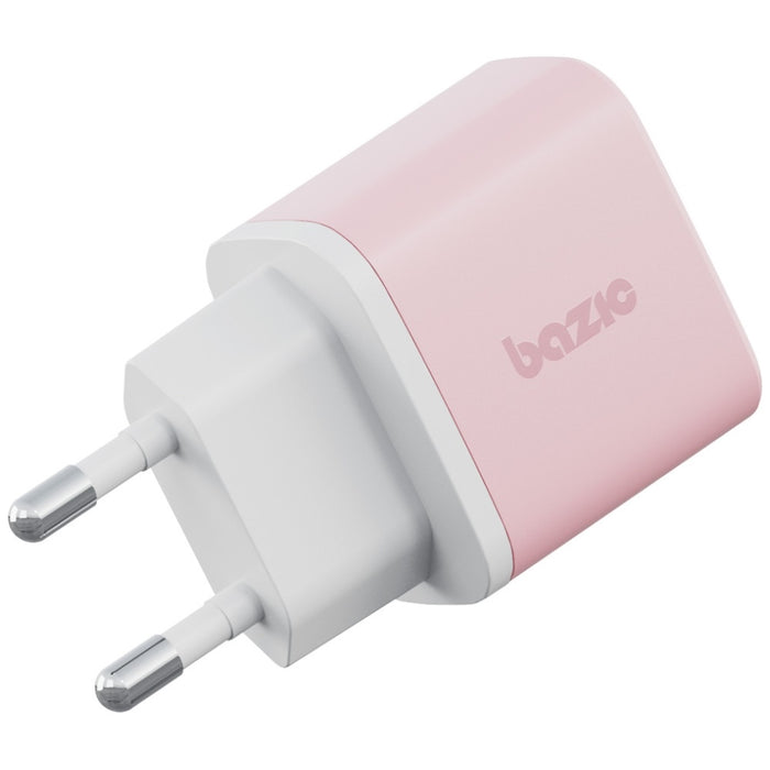 Зарядно ENERGEA Bazic GoPort Velox Kit GaN 35W с кабел, розово