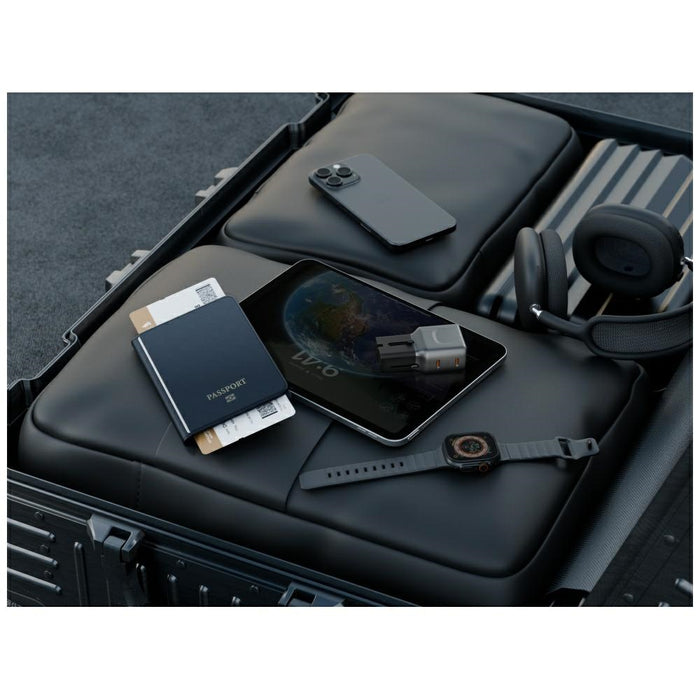 Зарядно Energea TravelGo Adapter 45W, графитово-черен