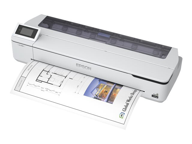 EPSON SureColor SC-T5100N 36-инчов широкоформатен принтер цветен мастилено-струен ролка 91,4 cm 2400x1200 dpi Gigabit LAN Wi-Fi USB 3.0 нож