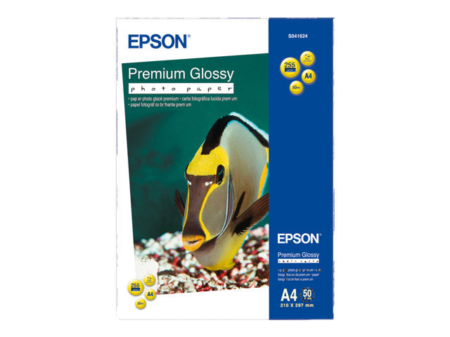 EPSON Premium гланцирана фотохартия мастиленоструйна 225g/m2 A4 50 листа 1 пакет