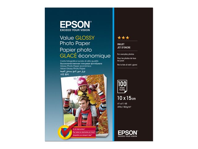 EPSON Value Photo Paper 10x15cm 100 листа