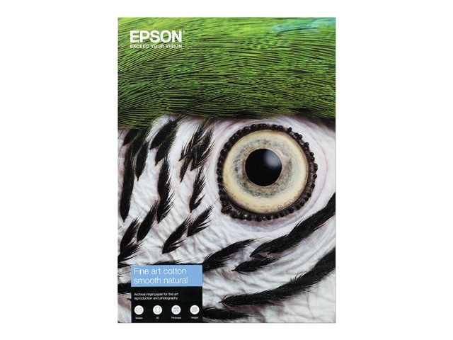 EPSON Fine Art Cotton Smooth Natural A2 25 листа