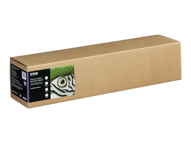 EPSON Fine Art Cotton matte natural Roll A1 24inch 61cm x 15m 300g/m2 1 ролка парцалена хартия