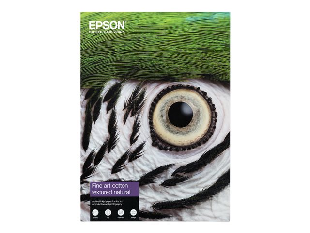EPSON Fine Art Cotton Textured Natural A2 25 листа