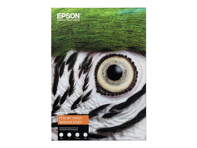 EPSON Fine Art Cotton Textured Bright A4 25 листа