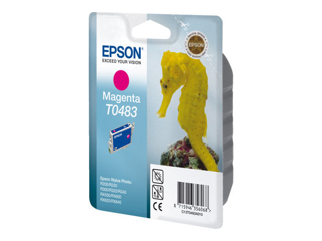 EPSON 1LB Stylus Photo R200/220/300/320/340 RX500/600/620/640 Magenta RF Tag w/s