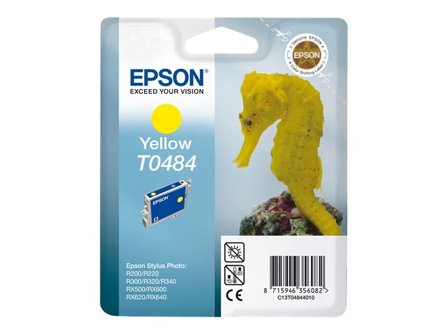 EPSON 1LB Stylus Photo R200/220/300/320/340 RX500/600/620/640 Yellow RF Tag w/s