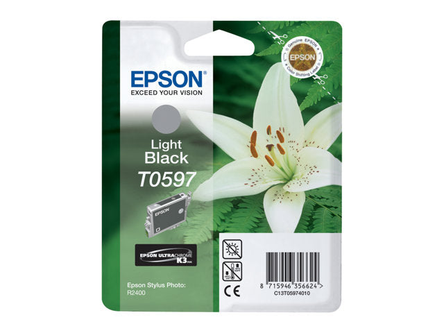 EPSON T0597 СВЕТЛО ЧЕРНА МАСТИЛИЩА КАСЕТА С
