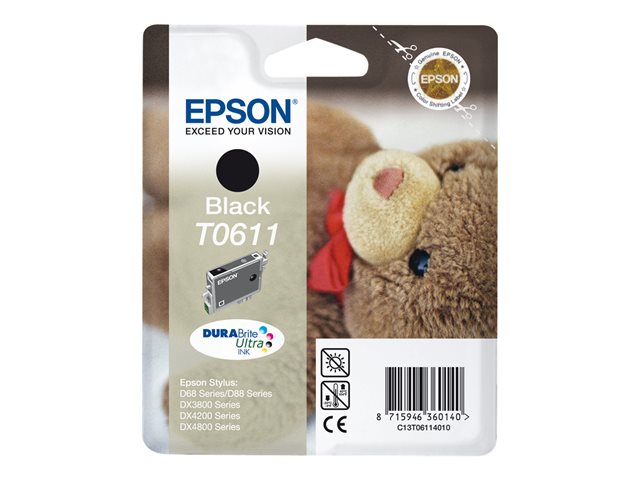 EPSON Stylus D68 Photo Edition/88/88 Plus DX3800/3850/3850plus/4200/4250/4800/4850/4850plus черен RF етикет w/s