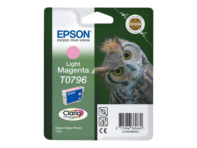 EPSON T0796 касета с мастило светло магента стандартен капацитет 11 ml 1 пакет RF-AM блистер