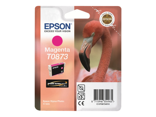 EPSON Singlepack Magenta T0873 Ultra Gloss High-Gloss 2