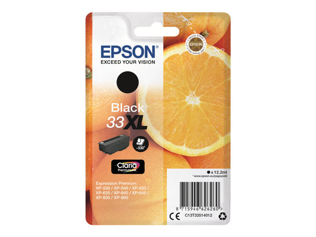 EPSON 4LB 33XL мастило черно Claria Premium Singlepack w/s