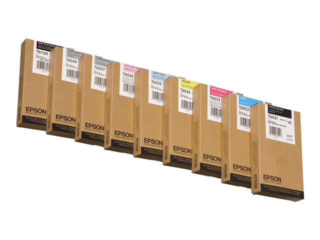 EPSON T6128 касета с мастило матово черно стандартен капацитет 220 ml 1 опаковка