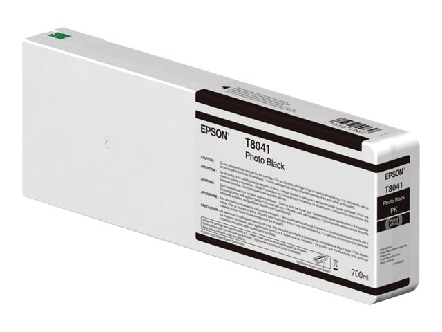 EPSON Singlepack Photo Black T804100 UltraChrome HDX/HD 700 ml