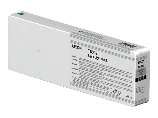 EPSON Singlepack Light Light Black T804900 UltraChrome HDX/HD 700 ml