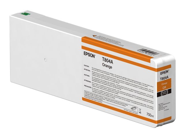 EPSON Singlepack Orange T804A00 UltraChrome HDX 700 ml
