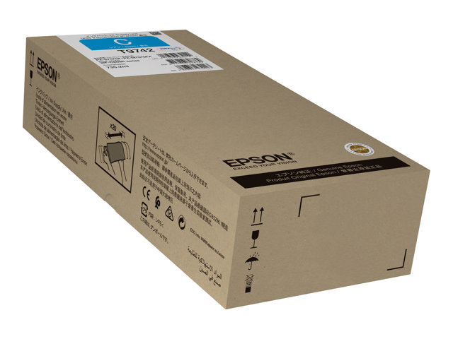 EPSON 4LB WorkForce Pro WF-C869R Cyan XXL Ink Supply Unit