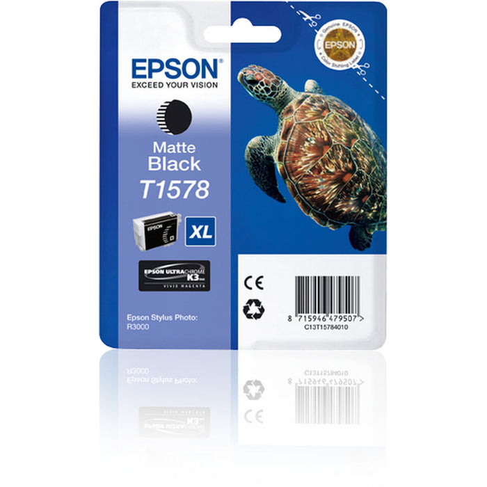 Оригиална касета за мастило Epson C13T15784010 Черен Матово черно