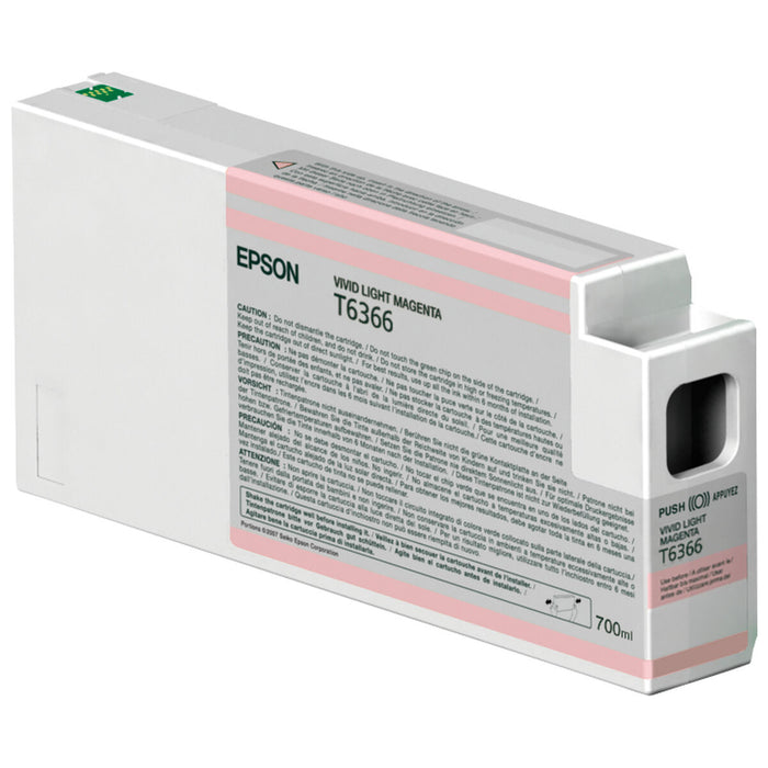 Оригиална касета за мастило Epson C13T636600 Пурпурен цвят Светло розов