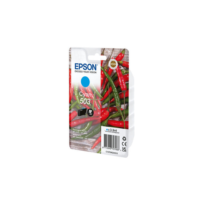 Оригиална касета за мастило Epson 503 Син Синьо-зелен