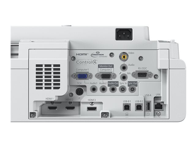 EPSON EB-725Wi 3LCD проектор лазерен ултракъсо разстояние WXGA 1280x800 16:10 4000 лумена