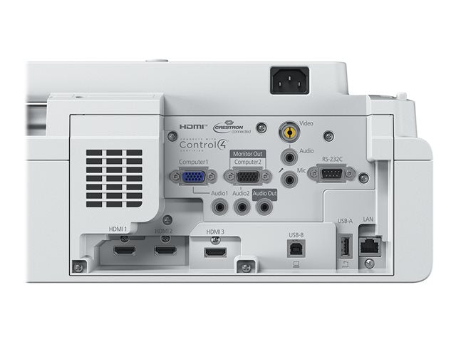EPSON EB-735F 3LCD проектор лазерен ултракъсо разстояние FHD 3600 лумена