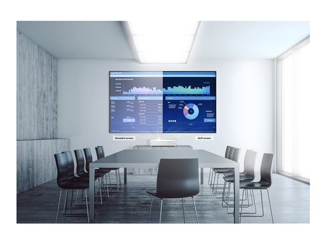 EPSON ELPSC35 лазерен телевизор 100 инча ALR екран