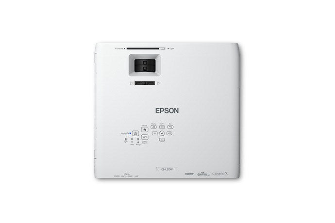 EPSON EB-L210W Проектор WXGA 4500Lm проекционно съотношение 1.41 - 2.26:1 2.500.000:1 16W високоговорител