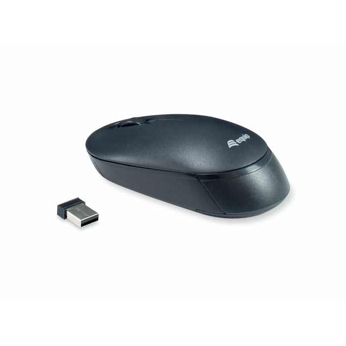Клавиатура Equip 245221 Черен Испанска Qwerty испански