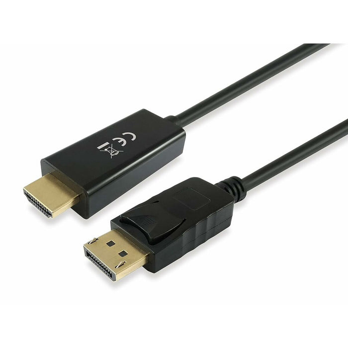 Адаптер за DisplayPort към HDMI Equip 119390 Черен 2 m