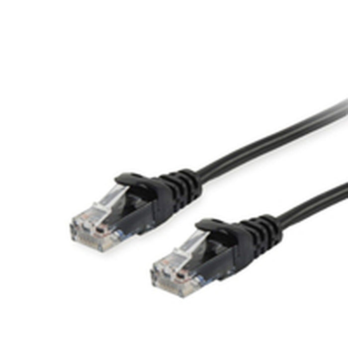 Твърд RJ45 кабел категория 6 UTP Equip 625455 Черен 7,5 m