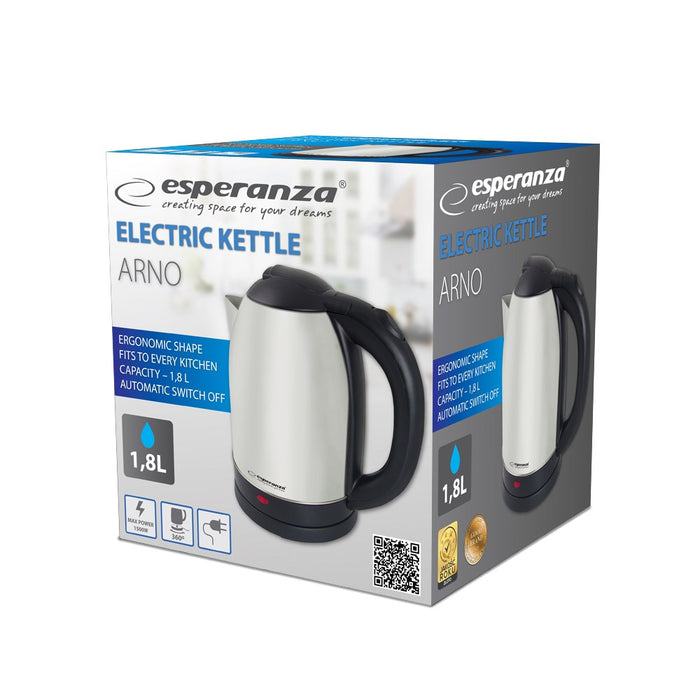 Esperanza EKK135X Електрическа кана 1.8 L 1500 W Inox