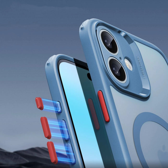 Калъф ESR Classic Pro Set Halolock MagSafe за iPhone 16 - син