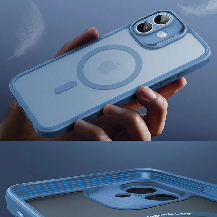 Калъф ESR Classic Pro Set Halolock MagSafe за iPhone 16 - син
