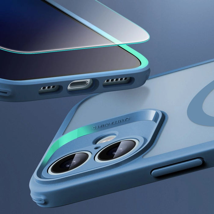Калъф ESR Classic Pro Set Halolock MagSafe за iPhone 16 - син