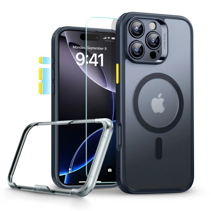 Калъф ESR Classic Pro Set Halolock MagSafe за iPhone 16 Pro - черен