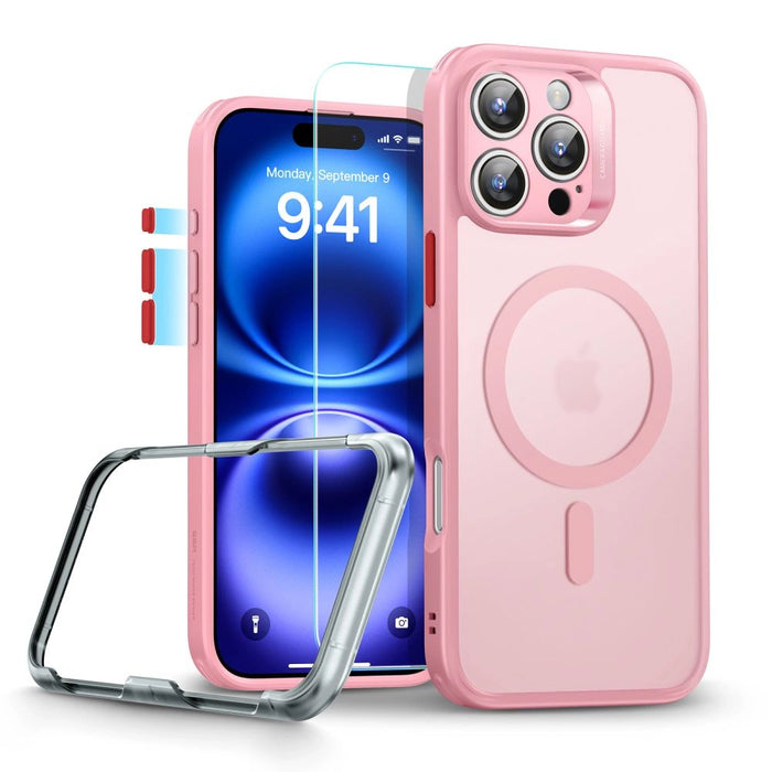 Калъф ESR Classic Pro Set Halolock MagSafe за iPhone 16 Pro Max - розов