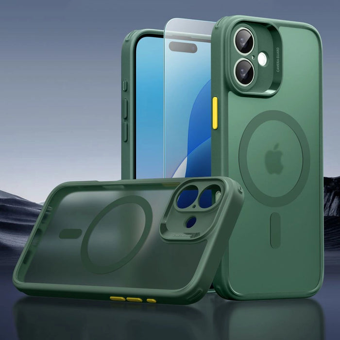 Калъф ESR Classic Pro Set Halolock MagSafe за iPhone 16 - зелен