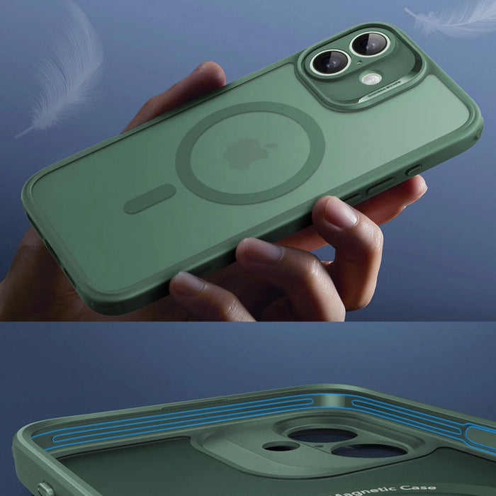 Калъф ESR Classic Pro Set Halolock MagSafe за iPhone 16 - зелен
