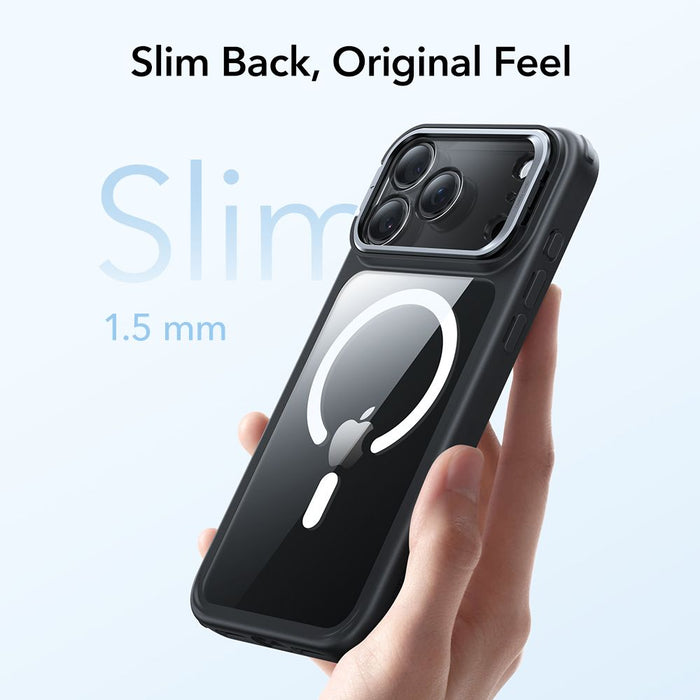 Калъф ESR Classic Hybrid Kickstand MagSafe Case за iPhone 17 Pro Max - Clear Black