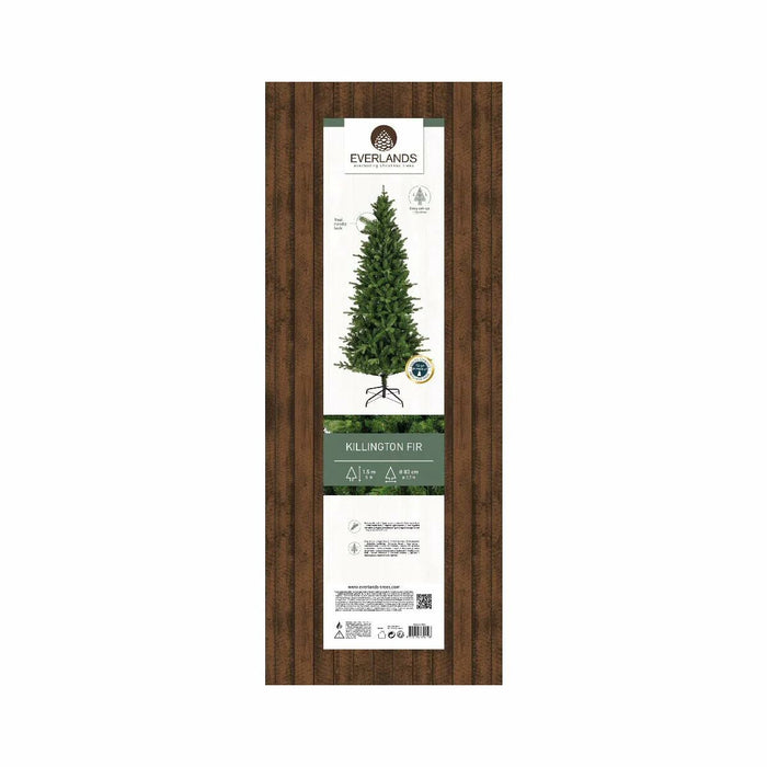 Коледно дърво Everlands Зелен PVC Метал полистирен Ела Ø 83 x 150 cm