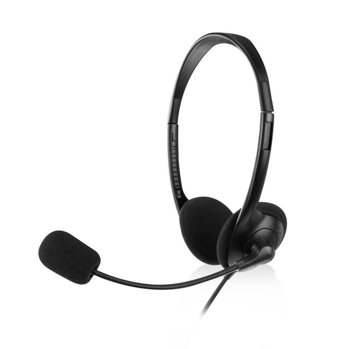 Слушалки с микрофон Ewent EW3567 Черен