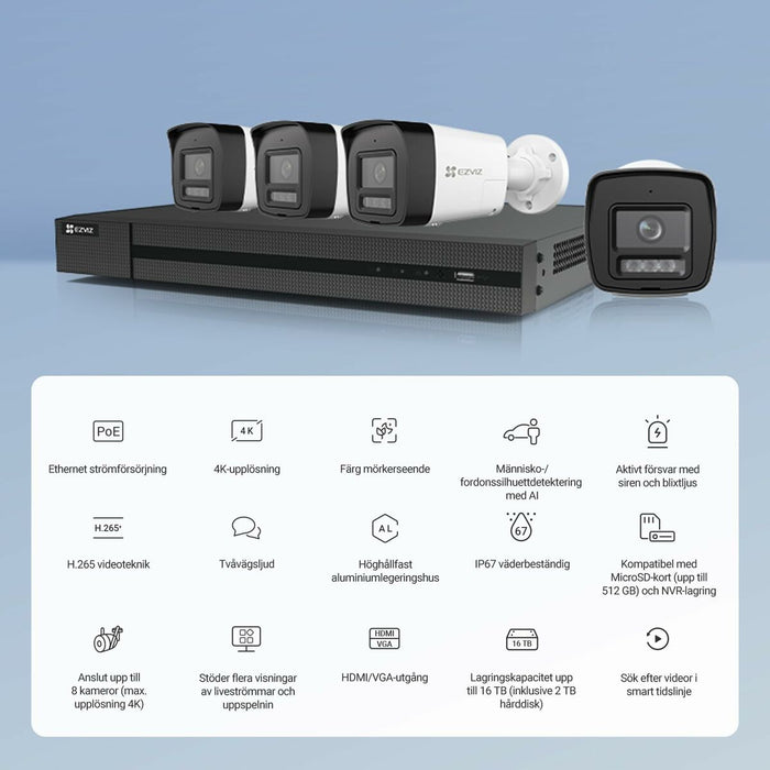 Електронен кантар за баня Ezviz CS-BN4884-A2E50