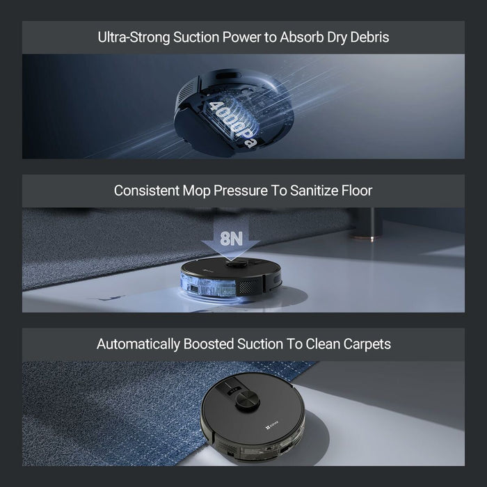 Прахосмукачка робот Ezviz CS-RE4P-PBT2