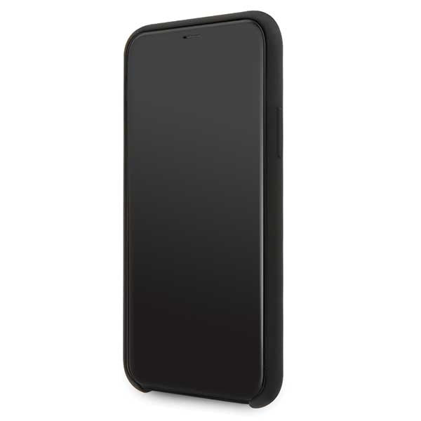 Силиконов твърд калъф Ferrari FESSIHCN65BK за iPhone 11Pro Max, черен