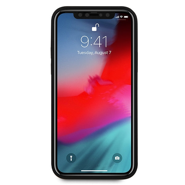 Твърд калъф Ferrari FEHQUHCP12MBK iPhone12/12 Pro 6,1" Off Track Quilted за iPhone, черен