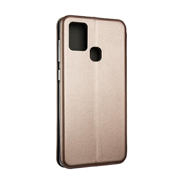 Калъф Beline Book Magnetic за Samsung A21sA217, розово-златен