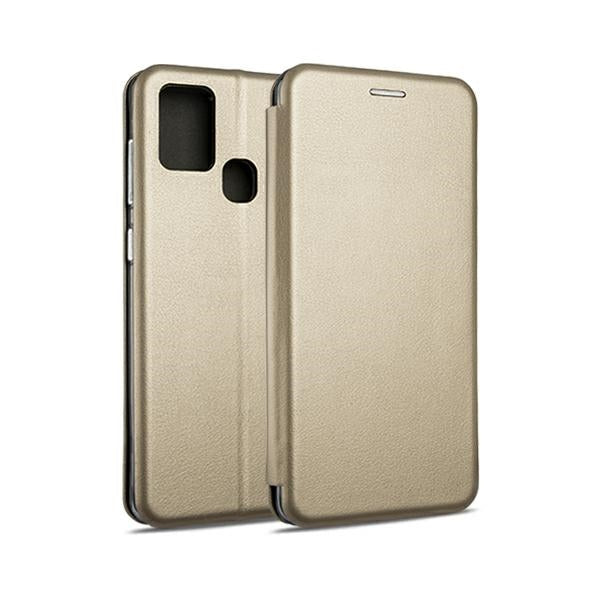 Калъф Beline Book Magnetic със магнит за Samsung A21sA217, златен