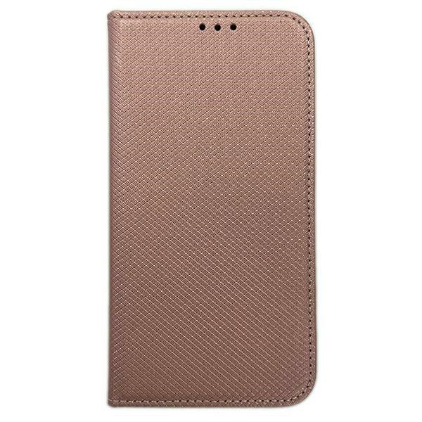 Калъф Smart Magnet book за Poco M6 Pro, розово-златен
